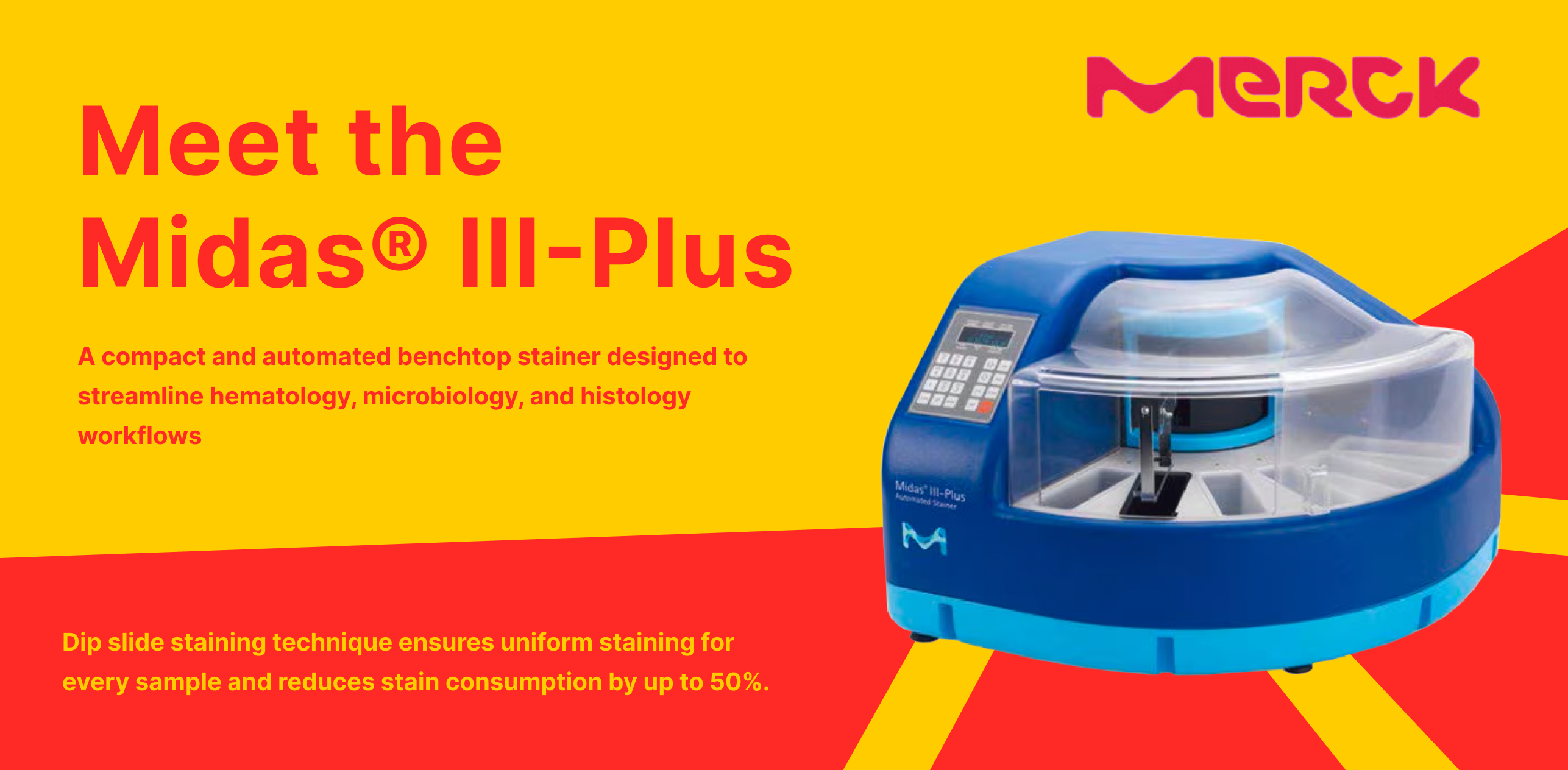 Automate with Ease: Meet the Midas® III Plus Automated Stainer